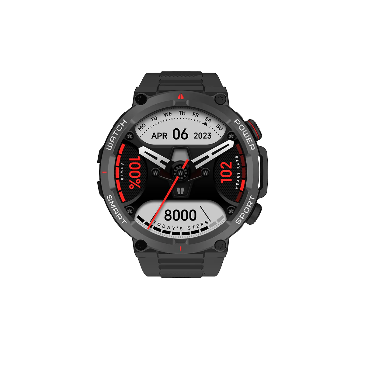 Blackview W50 10 Meter wasserdichte, stilvolle Sport- und Fitness-Smartwatch  - Image 2