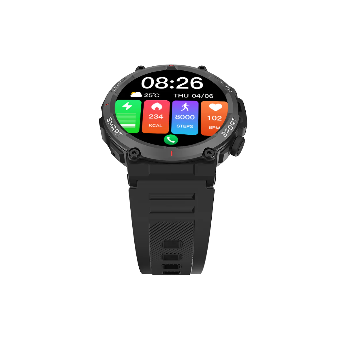 Blackview W50 10 Meter wasserdichte, stilvolle Sport- und Fitness-Smartwatch  - Image 5
