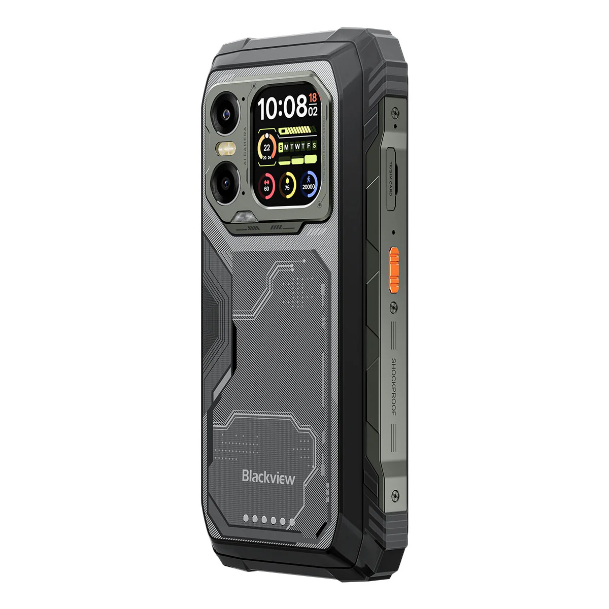 Blackview XPLORE 1 6.78" 120Hz Haupt- & 2.01" Sekundärdisplay MediaTek Dimensity 7050 20000mAh Eingebaute 170LM Taschenlampe 5G KI Robust Smartphone - Image 13