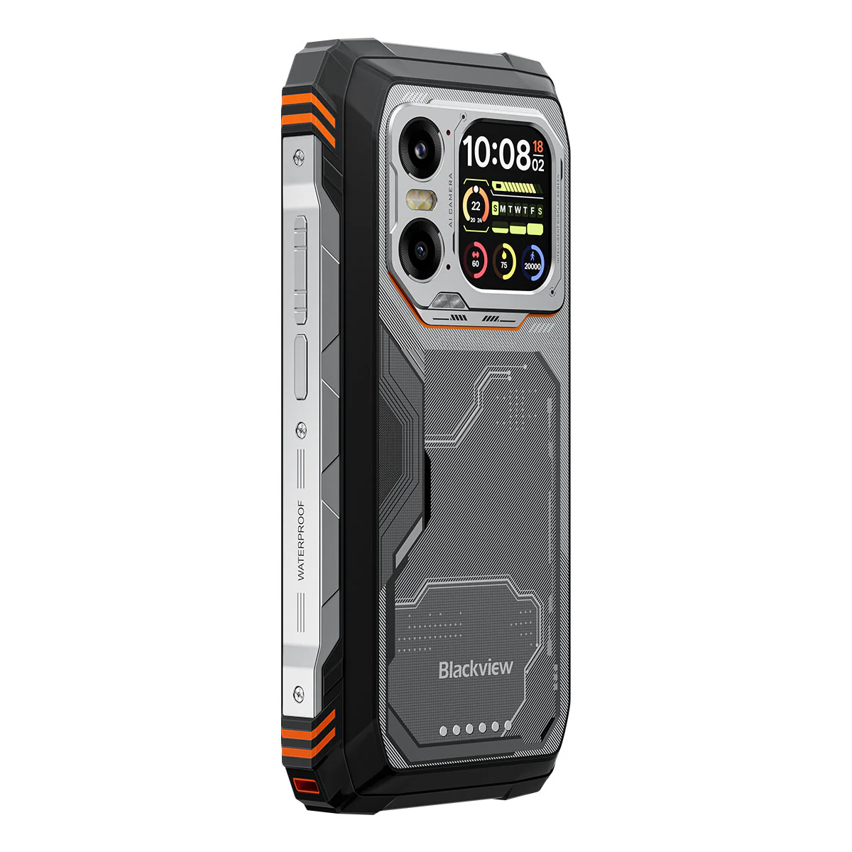 Blackview XPLORE 1 6.78" 120Hz Haupt- & 2.01" Sekundärdisplay MediaTek Dimensity 7050 20000mAh Eingebaute 170LM Taschenlampe 5G KI Robust Smartphone - Image 8