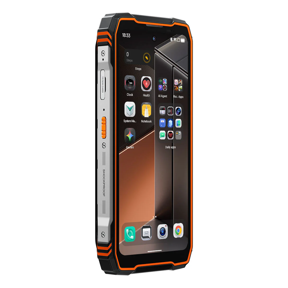 Blackview XPLORE 1 Pro 5G Thermische Bildgebung Robust Telefon mit 6,78" 120Hz Haupt- & 2,01" Sekundärdisplay 20000mAh 170LM Taschenlampe - Image 13