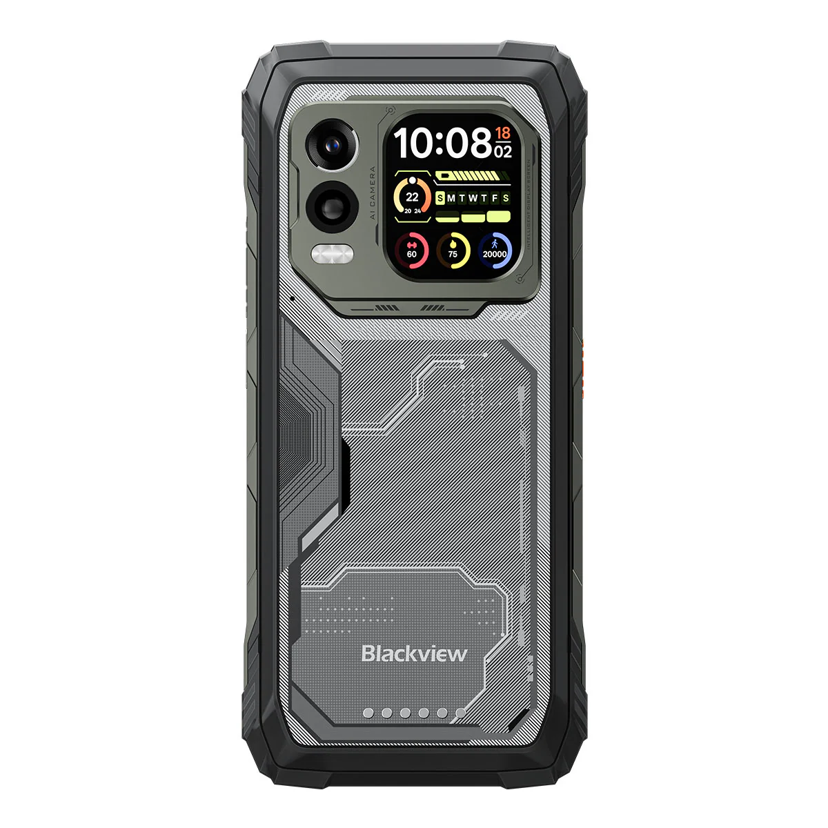 Blackview XPLORE 1 Pro 5G Thermische Bildgebung Robust Telefon mit 6,78" 120Hz Haupt- & 2,01" Sekundärdisplay 20000mAh 170LM Taschenlampe - Image 4