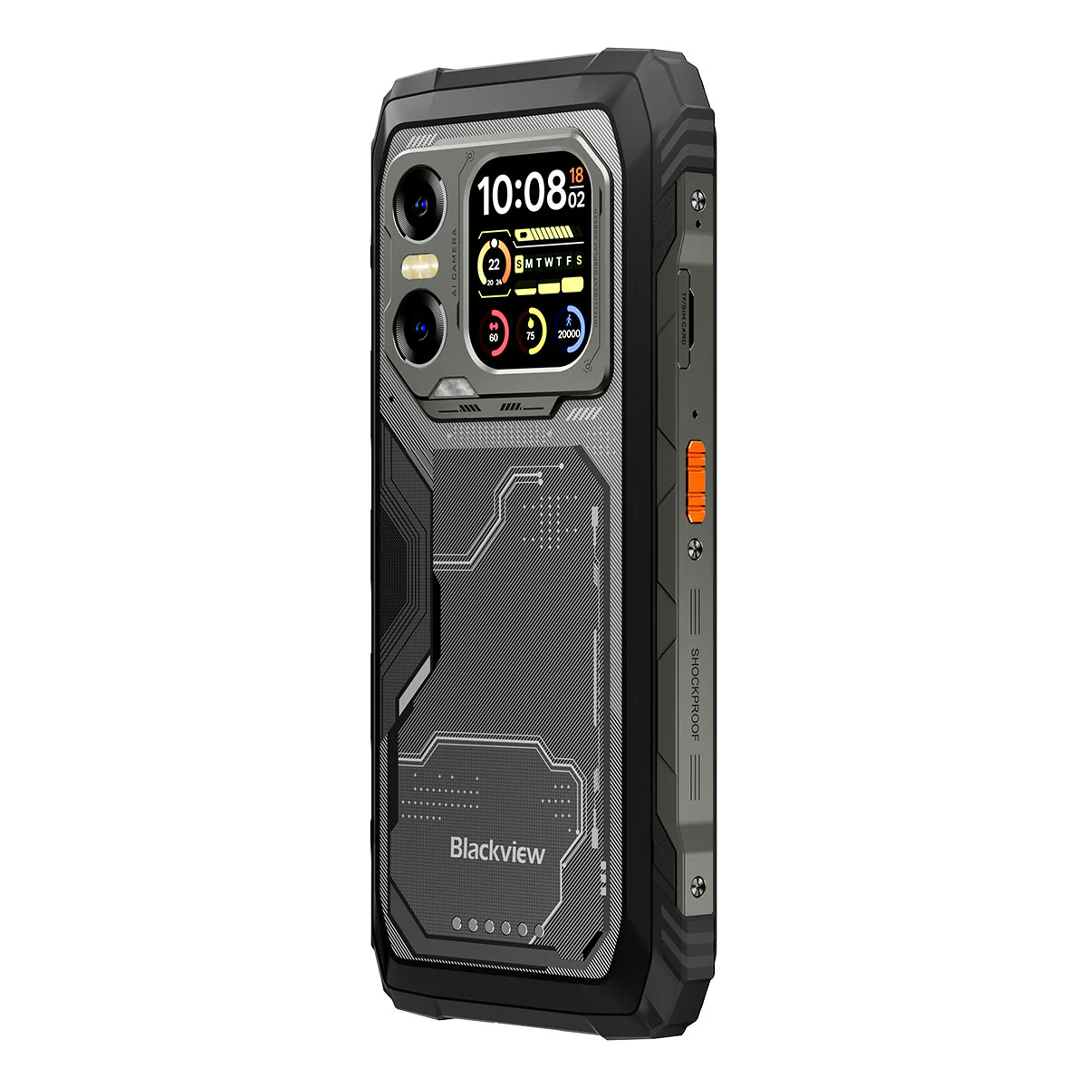 Blackview XPLORE X1 6,78" 120Hz Haupt- & 2,01" Sekundärdisplay MediaTek Dimensity 7050 Octa-Core 108MP Haupt- + 20MP Nachtsichtkamera 5G Robusttelefon - Image 6