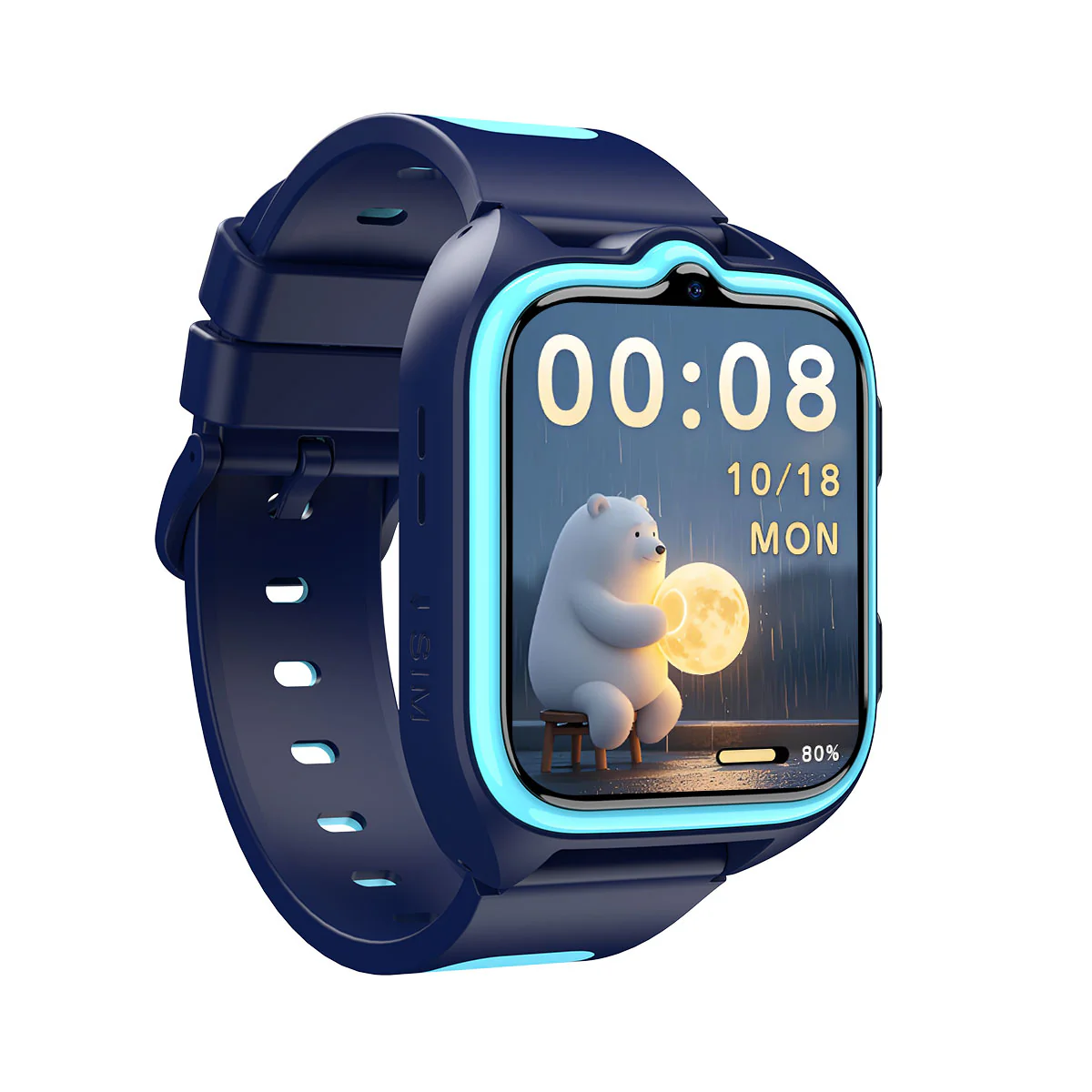 Blackview Z30 1,75-Zoll LED-Taschenlampe GPS + LBS + WIFI KI-Positionierung 4G Videoanruf Kindertelefonuhr - Image 3